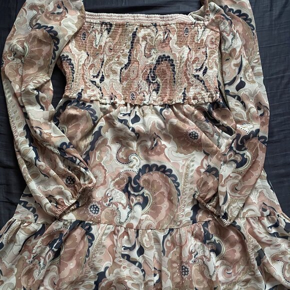 Wilfred Tempest Mini Dress - Coral Blush/Lt Birch - Picture 2 of 6